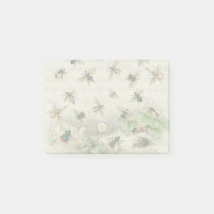 Post-it® Bee Honey Travailleur Queen Bees Antique