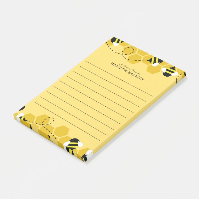 Post-it® Bees Kid's mignonne Beehive (Incliné)