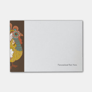 Post-it® Belle carte Turquie bon thanksgiving