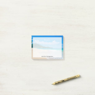 Post-it® Belle Destination Tropicale Plage Pittoresque