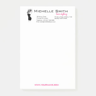 Post-it® Belle fille avec le marquage à chaud de