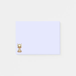 Post-it® Belle girafe dessin animé filles