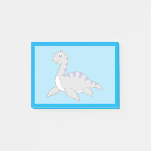 Post-it® Belle Illustration D'Un Monstre Loch Ness.