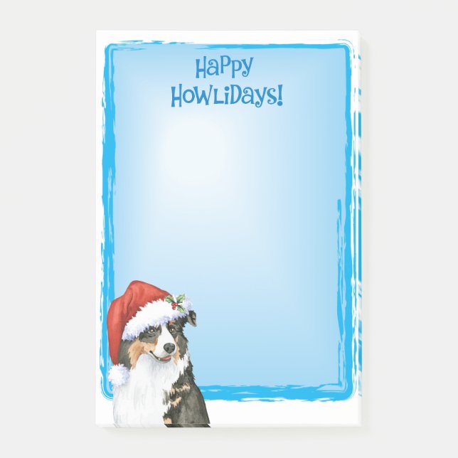 Post-it® Berger heureux d'Australien de Howlidays (Devant)