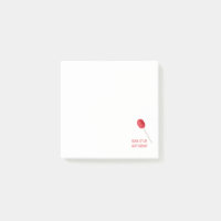 Beurre à la sueur avec la sucette rouge