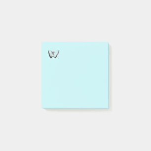 Post-it® Beurre bleu clair de conception Bouton clair Post-