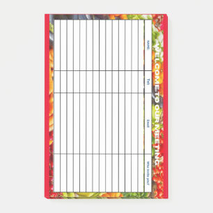 POST-IT® BIENVENUE À NOTRE RÉUNION