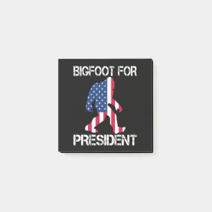 Post-it® Bigfoot pour le président Funny Bigfoot