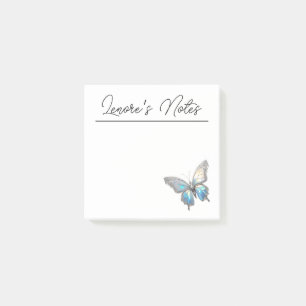 Post-it® Bijoux papillon Opale et argent