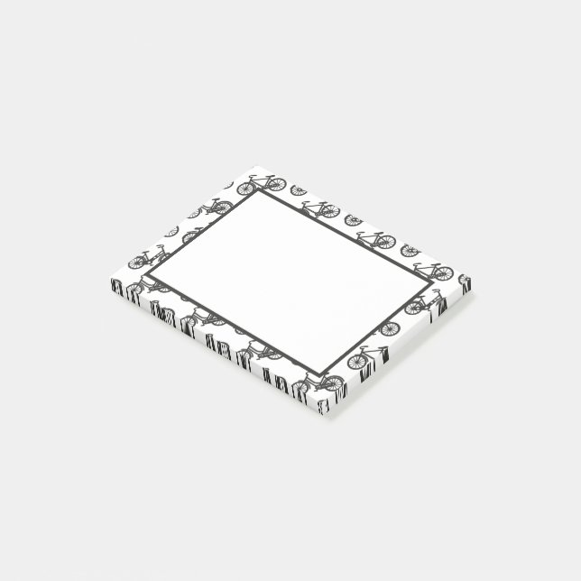 Post-it® Bikes Post-It Notes (Incliné)