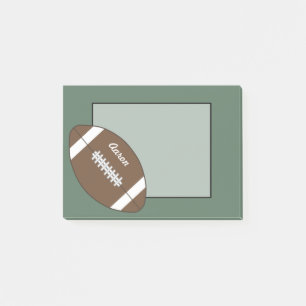Post-it® Bilan de football personnalisé vintage Il Notes Ca