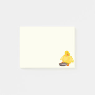 Post-it® Billet de caniche jaune Il Notes