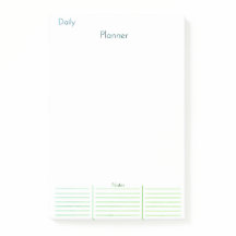 Billet quotidien Sketch Planner Stick il note
