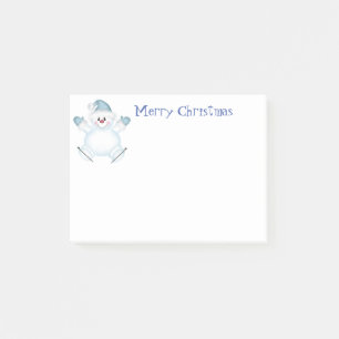 Post-it® Billets de vacances à Snowman