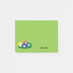 Post-it® Billiard Pool Snooker Balls Personnaliser