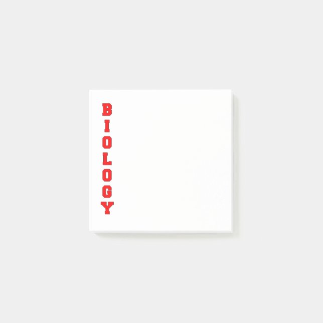 Post-it® Biologie (Devant)