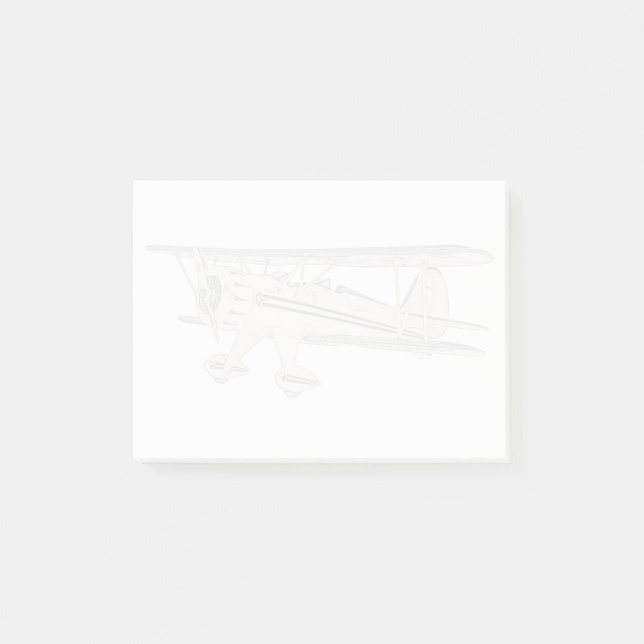 Post-it® Biplane de Waco (Devant)