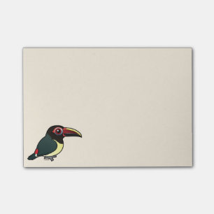 Post-it® Birdorable Aracari vert
