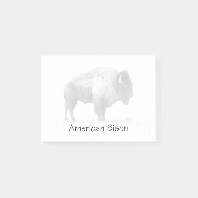 Post-it® Bison américain (Devant)