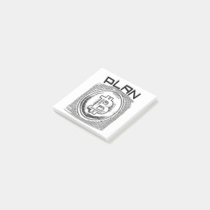 Post-it® Bitcoin - Сrypto Plan