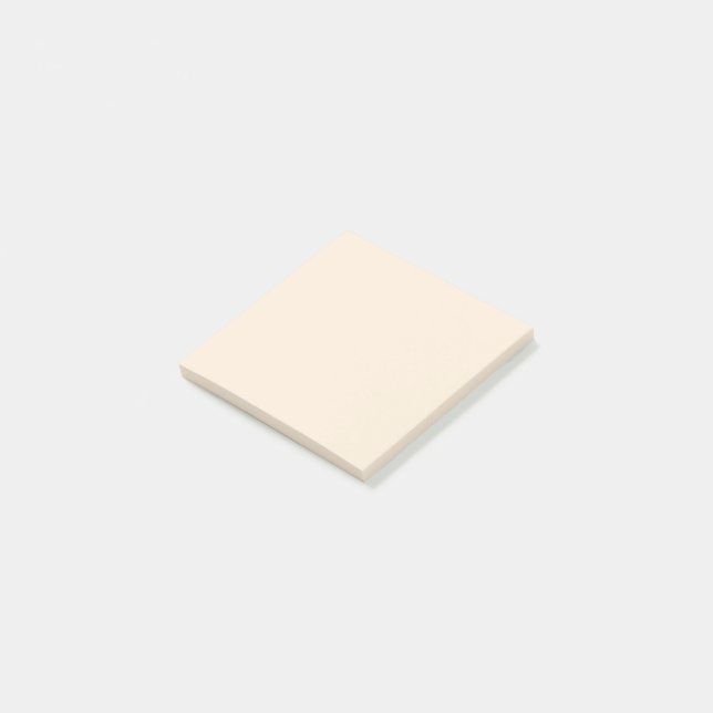 Post-it® Blanc antique (couleur solide)  (Incliné)