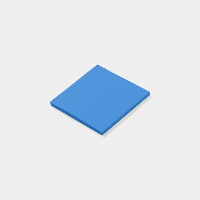 Post-it® Bleu bleu marine brillant (couleur solide) (Incliné)