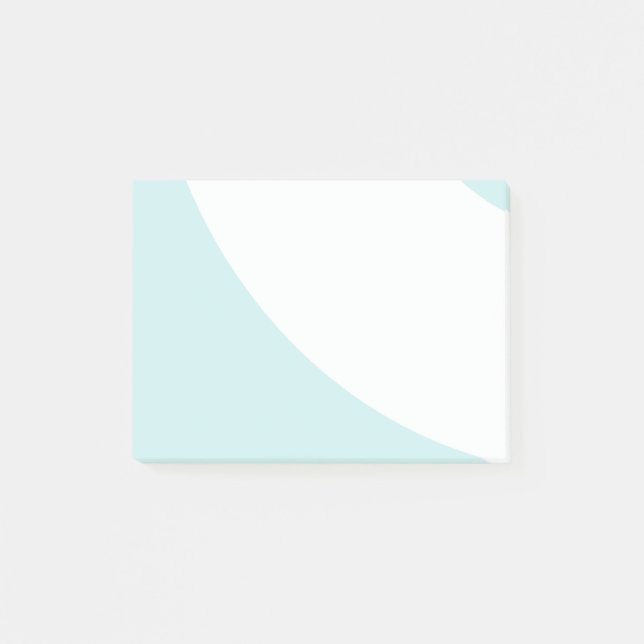 Post-it® Bleu clair et Blancs (Devant)