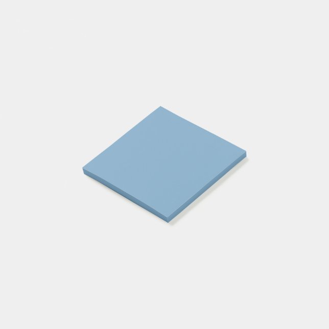Post-it® Bleu de supériorité aérienne (couleur unie) (Incliné)