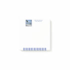 Bleu Denim moderne avec photo personnalisée