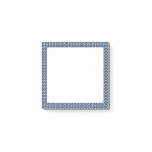 Bleu mignon Floral Motif Notes