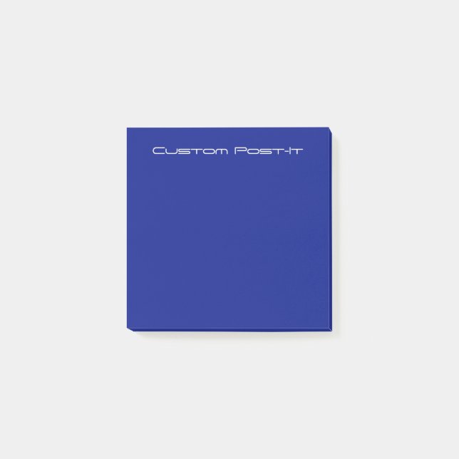 Post-it® Bleu profond (Devant)