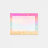 Bleu rose Jaune arc-en-ciel Abstraites bandes