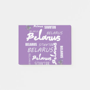 Post-it® Bleuet National Biélorussie