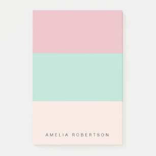 Post-it® Bloc de couleur personnalisé brillant