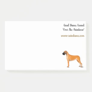 Post-it® bloc Great Dane de la grande Faune