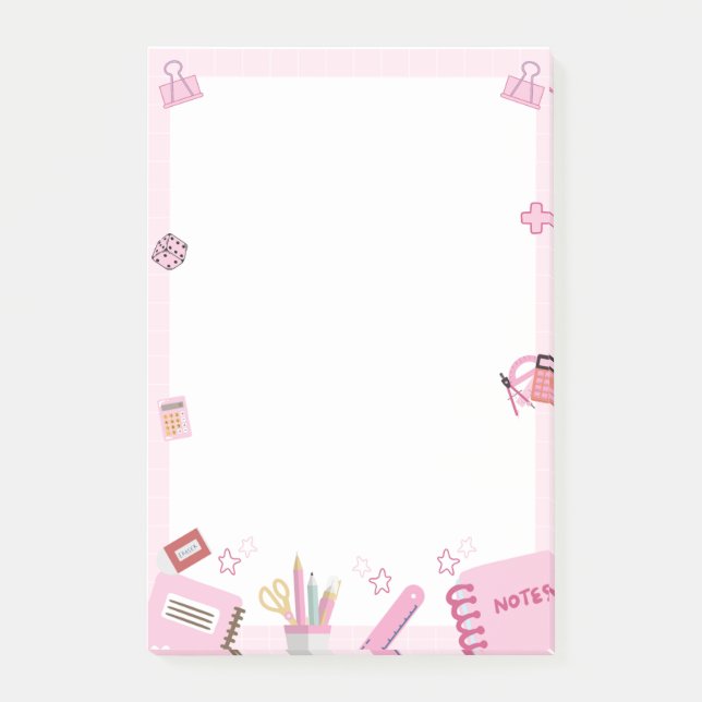 Post-it® bloc-note (Devant)