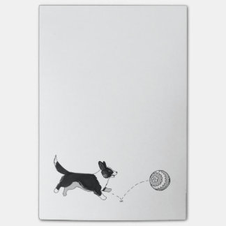 Post-it® Bloc - notes de corgi de Canicula