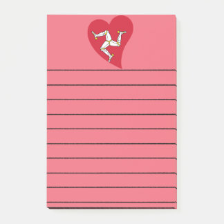 Post-it® Bloc-notes de l'île de Man