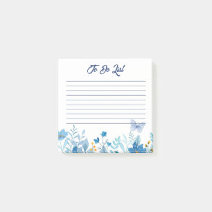 Post-it® Bloc-notes de liste de choses à faire à aquarelle 