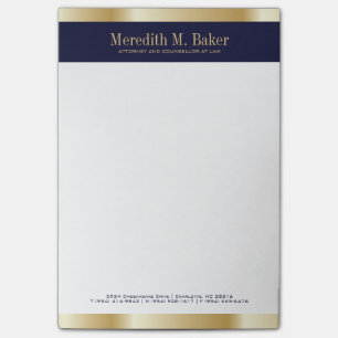 Post-it® Bloc-notes de mandataire