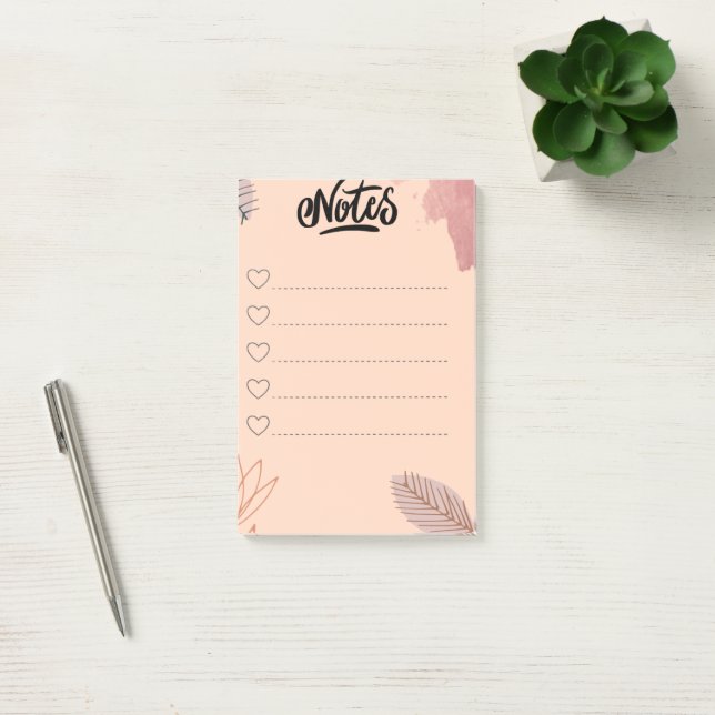 Post-it® Bloc-notes esthétique pour les notes et l'organisa (Bureau)