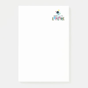 Post-it® Bloc-notes et papeterie d'astronaute mignon Nés po