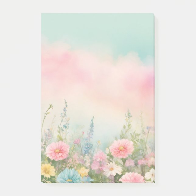 Post-it® Bloc-notes floral "Blossom Blooms" (Devant)