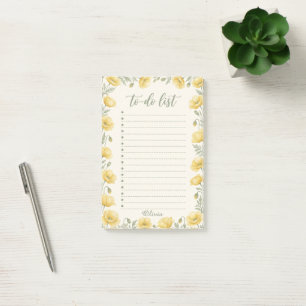 Post-it® Bloc-notes personnalisé avec liste de choses à fai