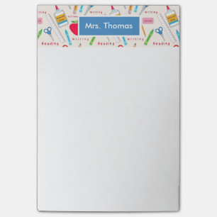 Post-it® Bloc-notes personnalisé de l'école
