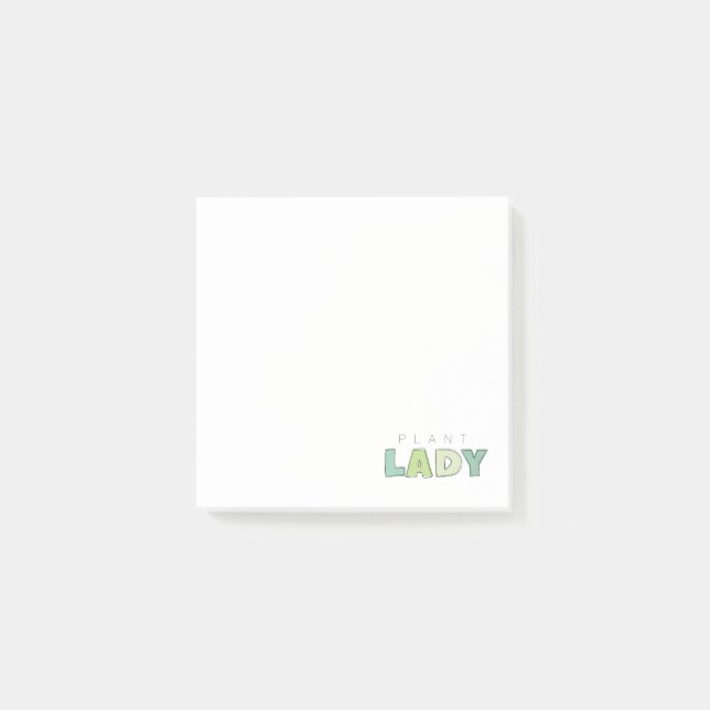 Post-it® Bloc-notes plante Lady (Devant)