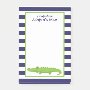Post-it® Bloc-notes post-it Alligator Rugby Stripes