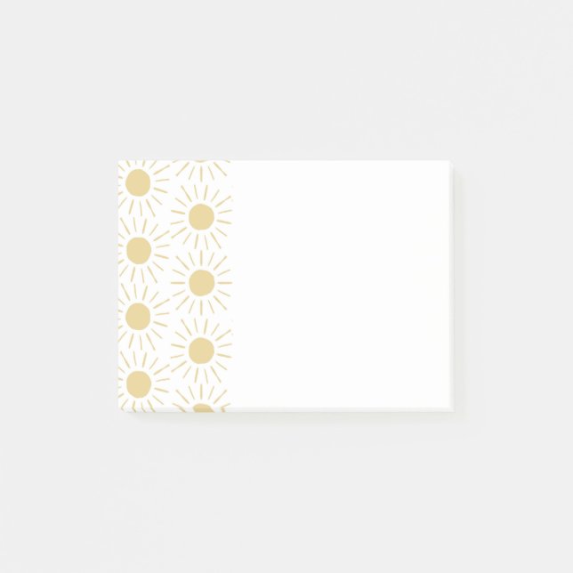 Post-it® Bloc-notes Sunny Skies (Devant)