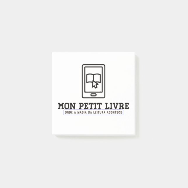Post-it® Blocos de nota post-it Mon Petit Livre (Devant)