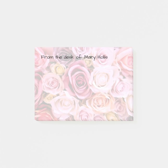 Post-it® Blocs-notes collants de beauté florale (Devant)